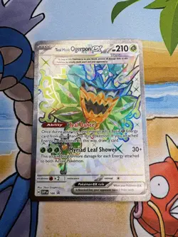 Pokemon TCG: Teal Mask Ogerpon ex 166 Black Star Promo NM - Image 3
