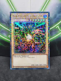 Yugioh Red-Eyes Black Dragon HAC1-EN003 Duel Terminal Ultra Rare 1st NM - Image 1