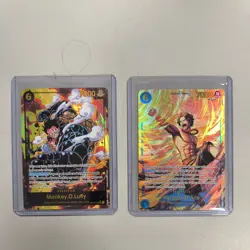 OP10-118 Monkey.D.Luffy SEC Alt Art One Piece TCG + Portgas D Ace OP13 - Image 1