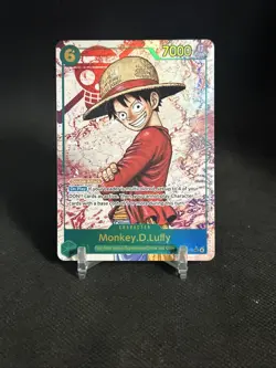 One Piece OP13-118 Monkey.D.Luffy Sec Rare Alt Art AA Carring on His Will - Image 5
