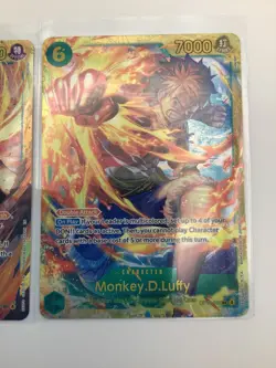 One Piece OP13 Monkey D. Luffy & Portgas D. Ace SEC card lot secret - Image 2