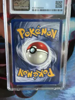Pokemon CGC 8 NM Charizard Base Set 4/102 Holo Rare WOTC 1999 Unlimited - Image 2