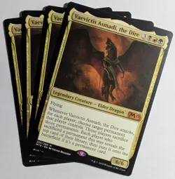 Vaevictis Asmadi, the Dire x1 M19 Core Set 2019 Magic the Gathering MTG LP/NM - Image 3