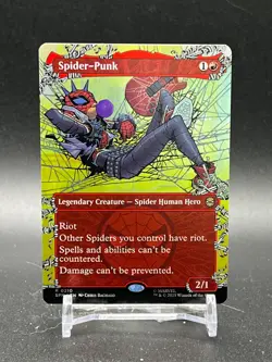 Spider-Punk (0210) (Borderless) Marvel's Spider-Man Foil - Image 1
