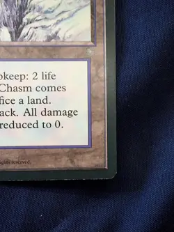 Glacial Chasm - Ice Age ~LP~ Magic The Gathering MTG - Image 4