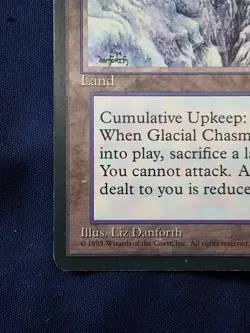 Glacial Chasm - Ice Age ~LP~ Magic The Gathering MTG - Image 5