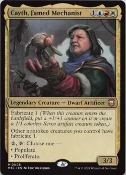 Cayth, Famed Mechanist M Commander: Modern Horizons 3 6 - LP MTG - Image 1
