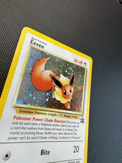 Eevee Promo Holo WOTC Black Star Promo Pokemon Card LP+ - Image 4