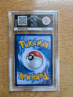 Pokemon TCG Paldean Wooper 102/094 Phantasmal Flames ACE 10 GRADED! PERFECT SUBS - Image 2