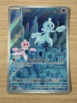 Pokemon TCG Frillish 126/086 Illustration Rare Scarlet Violet White Flare - NM/M - Image 1