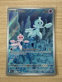 Pokemon TCG Frillish 126/086 Illustration Rare Scarlet Violet White Flare - NM/M - Image 3
