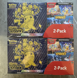 Pokemon TCG: Surging Sparks 2x Costco Bundles - Factory Sealed See Description - Image 1