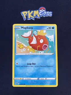 Pokemon TCG Magikarp Rebel Clash 039/192 Regular LP. - Image 1
