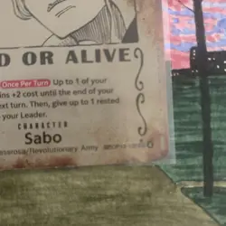 Wanted Dead or Alive Sabo SP OP13-120 SEC Alt Art English EN Rare One Piece - Image 5
