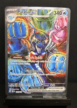 2025 Pokemon Palafin EX SV Prismatic Evolutions PRE EN #151/131 - Image 1