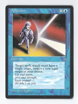 Deflection Ice Age MTG Vintage Magic the Gathering Card LP/NM - Image 1