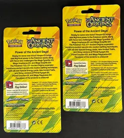 POKEMON XY ANCIENT ORIGINS BLISTER BOOSTER PACK NEW Blissey & Fearow COSMOS FOIL - Image 2