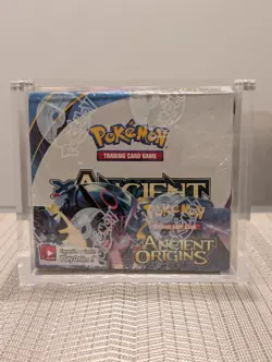 Pokemon TCG XY Ancient Origins Booster Box Factory Sealed Acrylic Case Included - Image 1