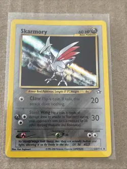 Skarmory 13/111 Holo Rare Neo Genesis Set Pokemon Card - Image 1