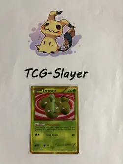 Exeggcute 102/101 Rare Secret Plasma Blast Pokemon MP Pokemon Card - Image 1