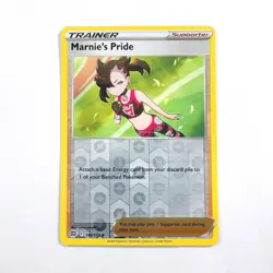 Marnie's Pride 145/172 - Pokemon TCG - Brilliant Stars - NM Reverse Holo - Image 1