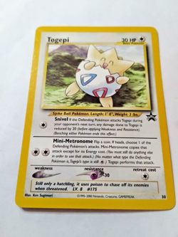 Pokemon TCG Togepi Wizards Black Star Promos 30 Regular Promo - Uncirculated - Image 2