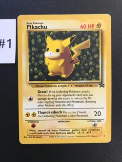 Pokemon Black Star Promo Wizard TCG 1999-2003 Vintage Rare MP/HP- Pick Your Card - Image 2