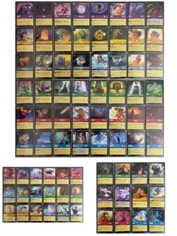 S-CHINESE DISNEY LORCANA The First Chapter COMPLETE Non Foil 204/204 - FULL SET - Image 1