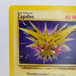 Zapdos 30/62 Fossil Pokemon TCG Trading Card WOTC Non-holo LP - Image 3