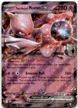 Team Rocket's Mewtwo ex Promo SV: Scarlet & Violet Promo Cards 216 NM - Image 1