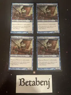 4x MTG Phantom Warrior M10 Edition (Playset) - Free ship over $25 - Image 1