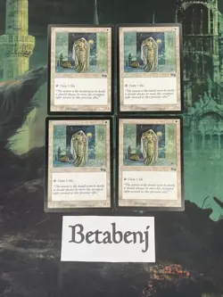 4x MTG Silent Attendant Urza's Saga (Playset) - Image 1