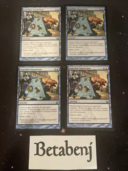 4x MTG Inaction Injunction Return to Ravnica (Playset) - Free ship over $25 - Image 1