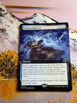Dream Harvest - Extended Art Lorwyn Eclipsed MTG - Image 3