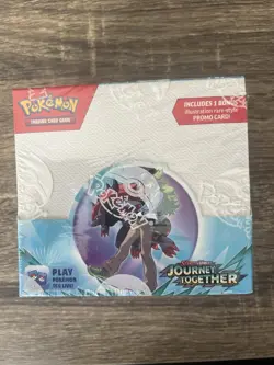 Pokemon TCG Journey Together Enhanced Booster Box w/ Promo Card - FACTORY SEALED - Image 1