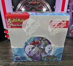 Pokemon TCG: Journey Together ENHANCED Factory Sealed Booster Box + Topper - Image 1