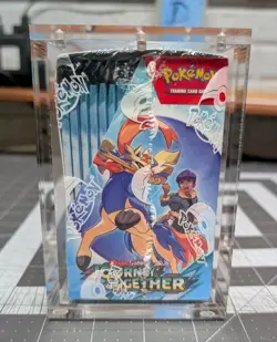 Pokemon TCG: Journey Together ENHANCED Factory Sealed Booster Box + Topper CASE - Image 2