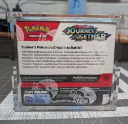Pokemon TCG: Journey Together ENHANCED Factory Sealed Booster Box + Topper CASE - Image 3