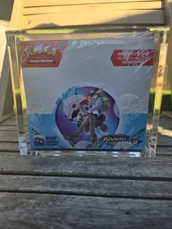 Pokemon TCG: Journey Together ENHANCED Factory Sealed Booster Box + Topper CASE - Image 1