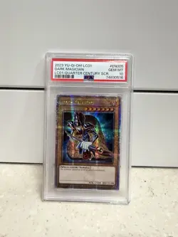 Yu-Gi-Oh Dark Magician LC01-EN005 Quarter Century Rare PSA 10 No Error - Image 1
