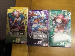 3 One Piece starter decks - Yamato & Monkey & Jewelry - SEALED - Image 1