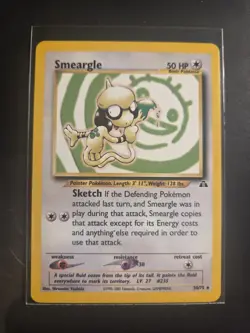 Smeargle 30/75 Pokemon TCG Neo Discovery Rare LP - Image 1
