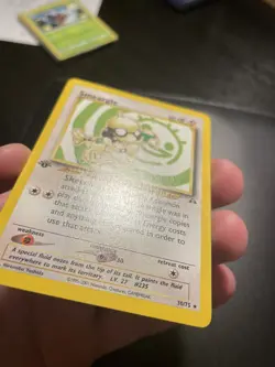 1st Edition Non-Holo Smeargle 30/75 Neo Discovery Set Pokemon Card - Exc - Image 3