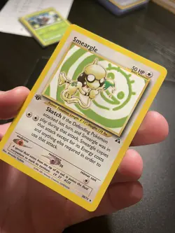 1st Edition Non-Holo Smeargle 30/75 Neo Discovery Set Pokemon Card - Exc - Image 4