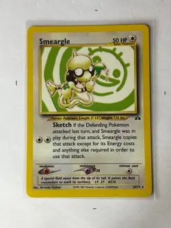 Smeargle #30 Pokemon Neo Discovery NM - Image 1