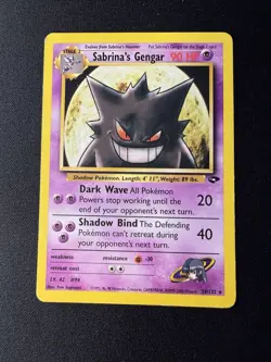Sabrina's Gengar 29/132 Non-Holo Rare Pokemon Card - MP - Image 1