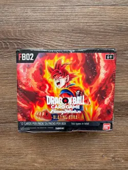 SEALED Dragon Ball Super Card Game Fusion World Blazing Aura FB02 Booster Box - Image 1