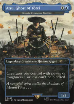 Atsu, Ghost of Yotei - Tetsuko Umezawa, Fugitive R Secret Lair Drop Series 7055 - Image 1