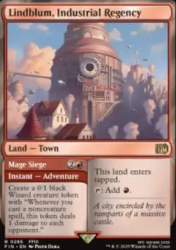 Lindblum, Industrial Regency // Mage Siege (FIN) 285 MTG Regular NM - Image 1