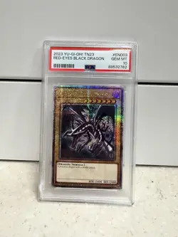 Yu-Gi-Oh Red Eyes Black Dragon Quarter Century TN23-EN003 PSA 10 - Image 1